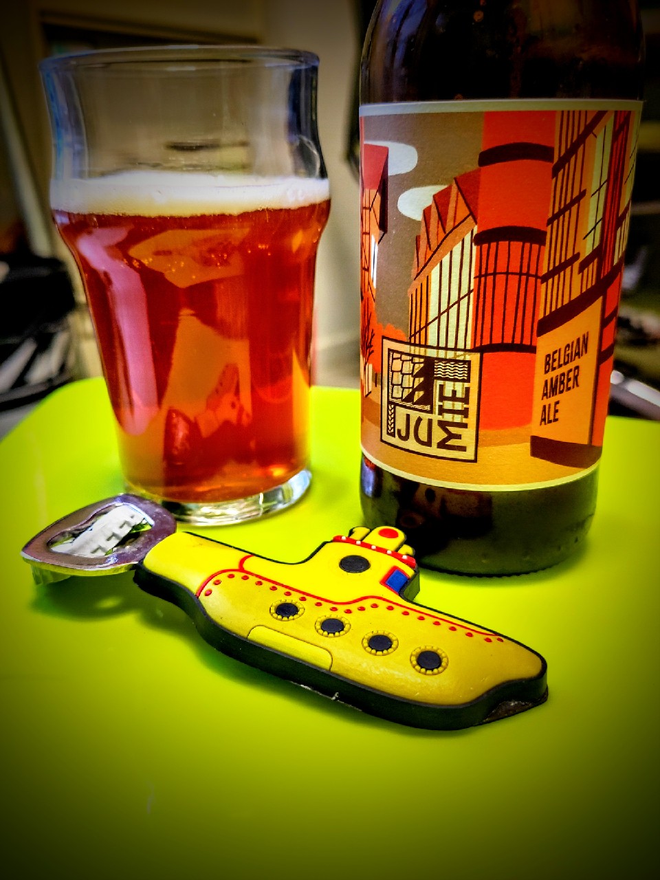 Jumie Belgian Amber Ale, Brasserie Jumie