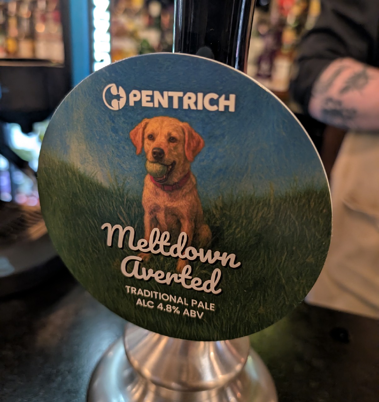 meltdown averted, Pentrich Brewing