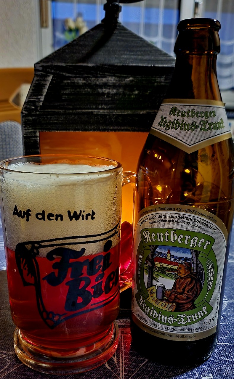 Reutberger Aegidius trunk, Reutberger kloster