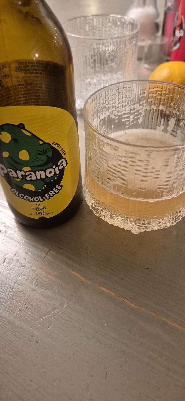 Paranoia Alcohol Free, Belgium