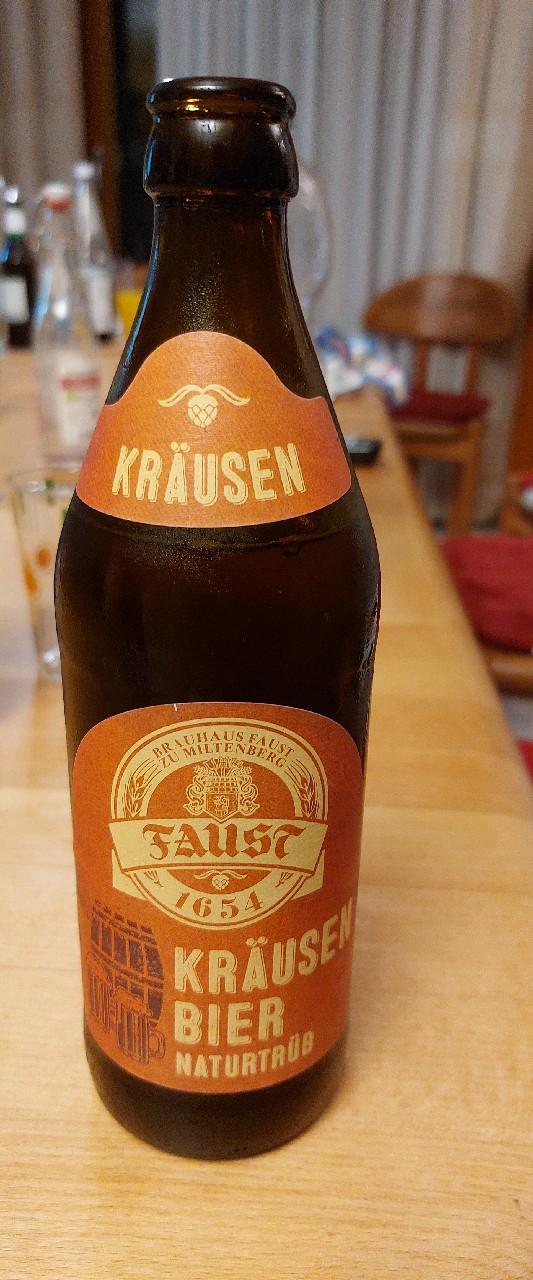 Faust Kräusen Naturtrüb, Brauhaus Faust