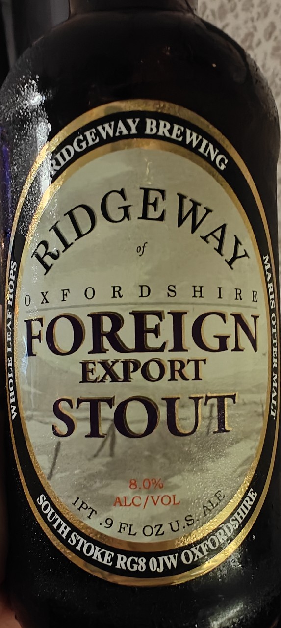 Foreign Export Stout, England