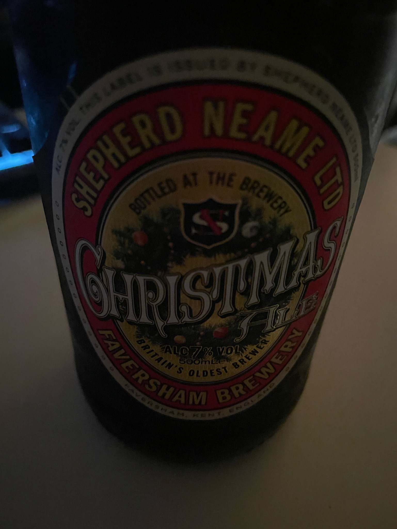 Christmas Ale, Shepherd Neame