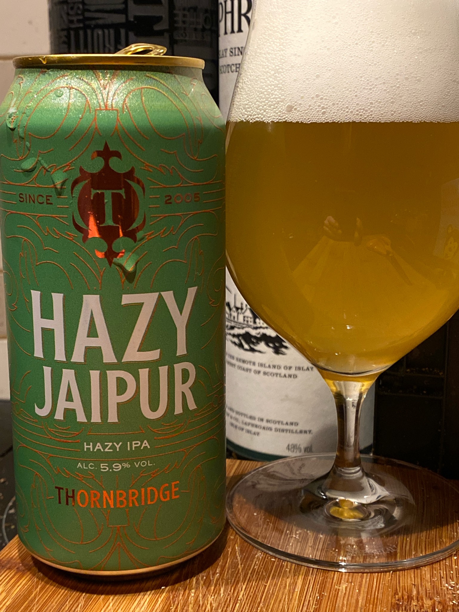 Hazy Jaipur, Thornbridge Brewery