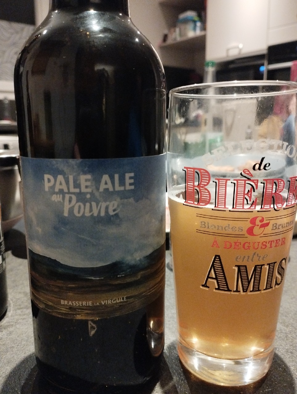 Pale ale au poivre, La Virgule