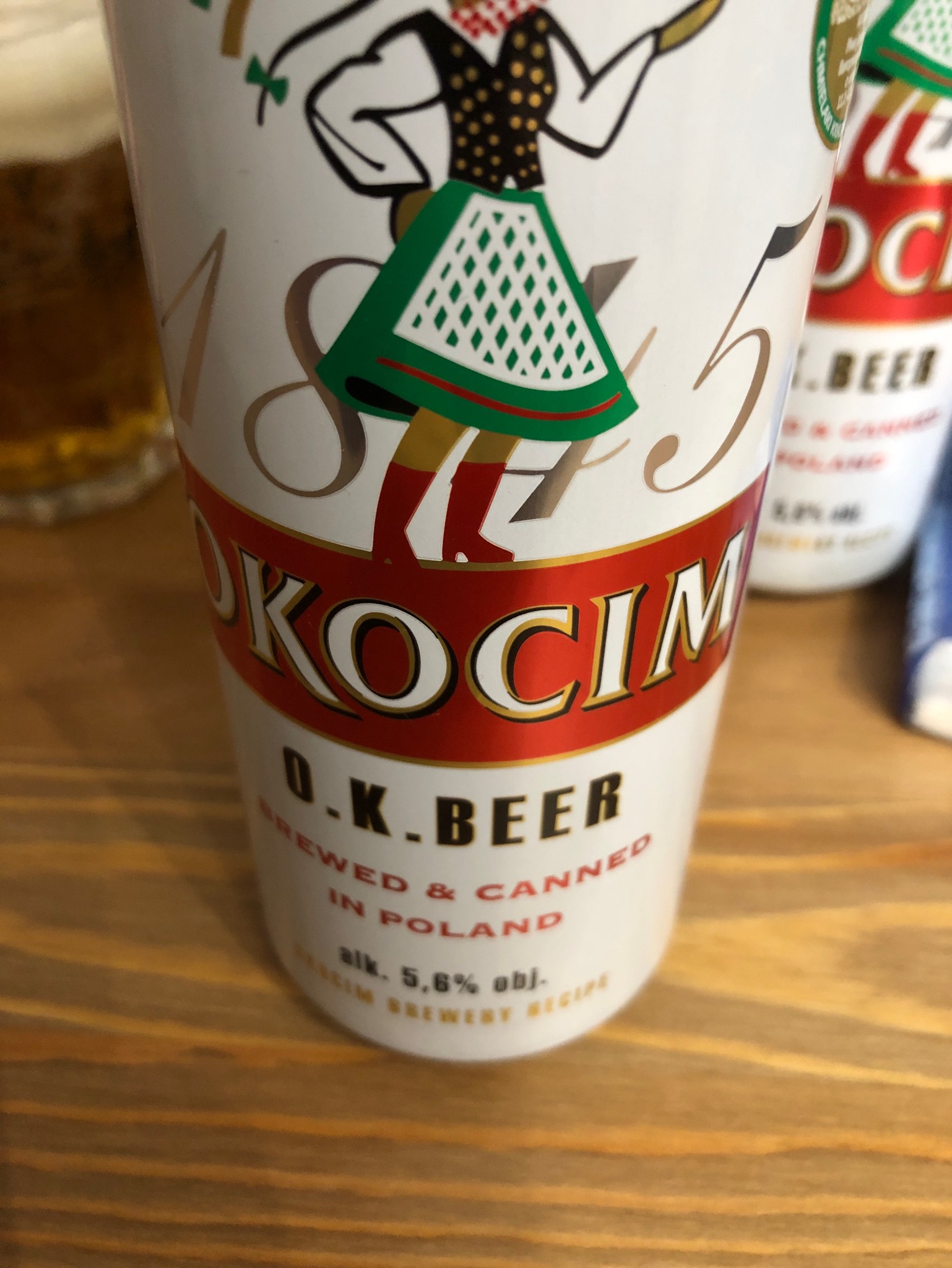 Okocim O. K. Beer, Poland