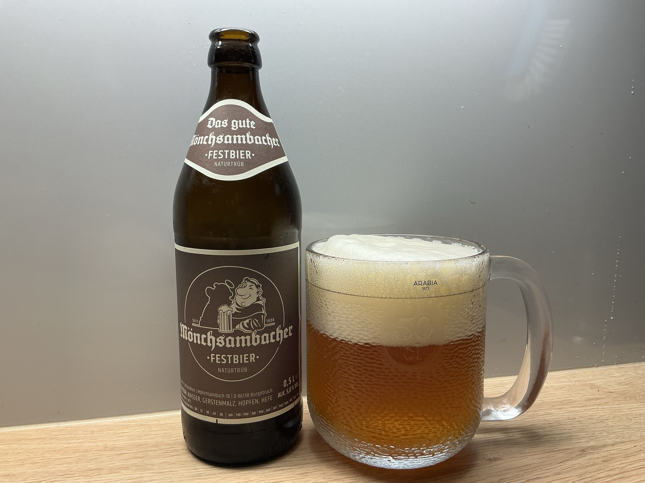 Mönchsambacher Zehendner Festbier, Brauerei Zehendner