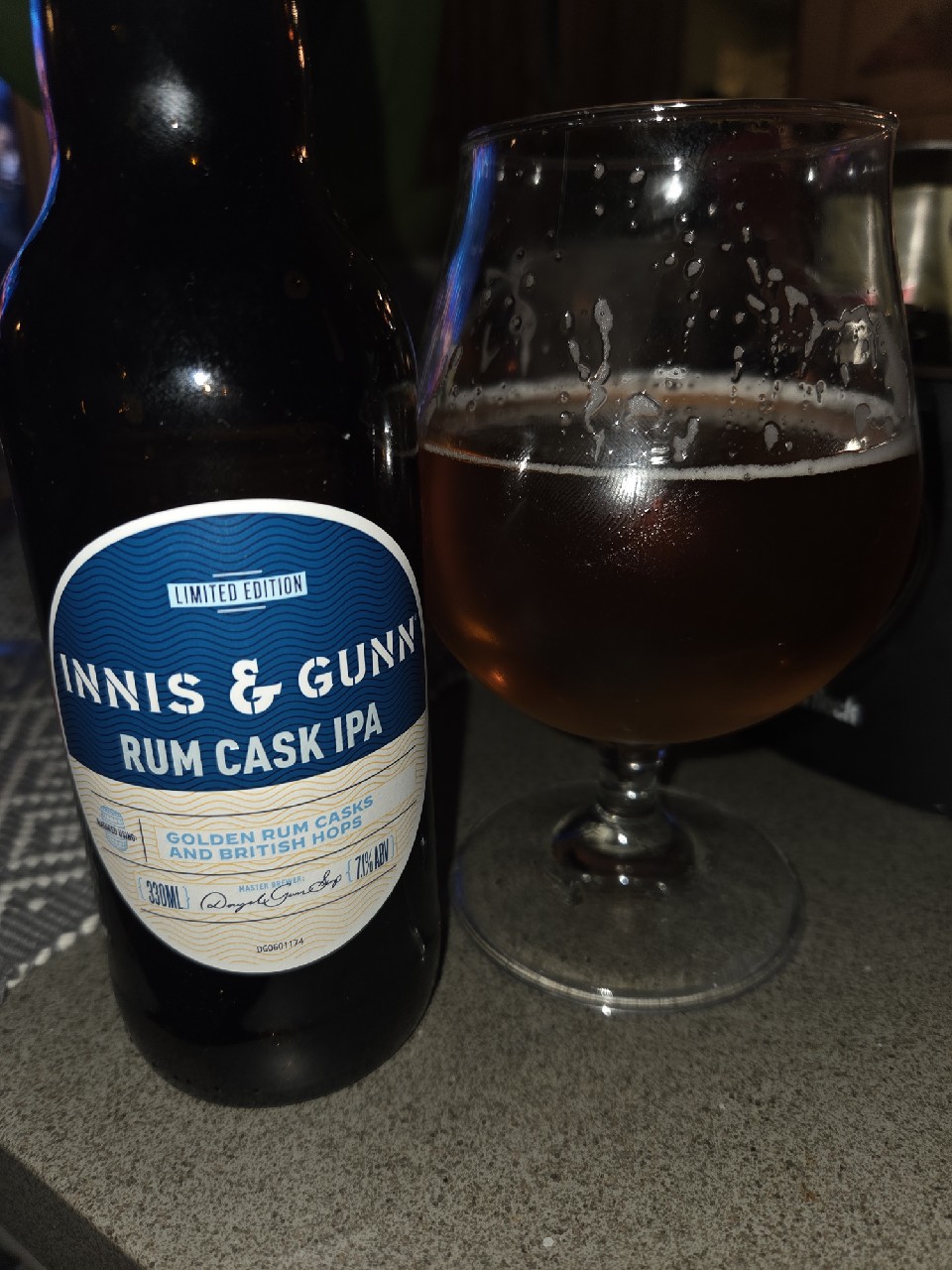 Rum Cask IPA, Scotland