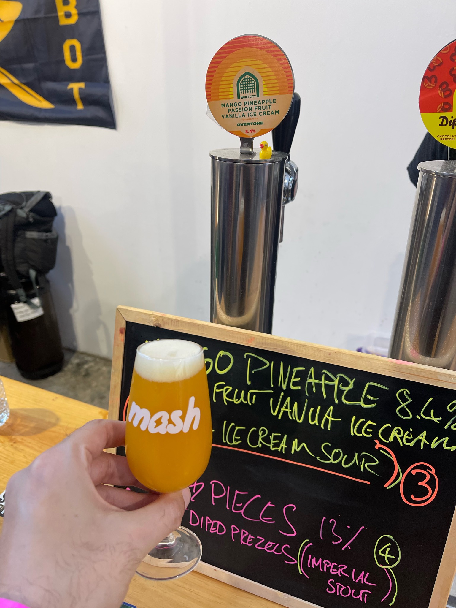 Mango Pineapple Passion Fruit Vanilla Ice Cream, Scotland