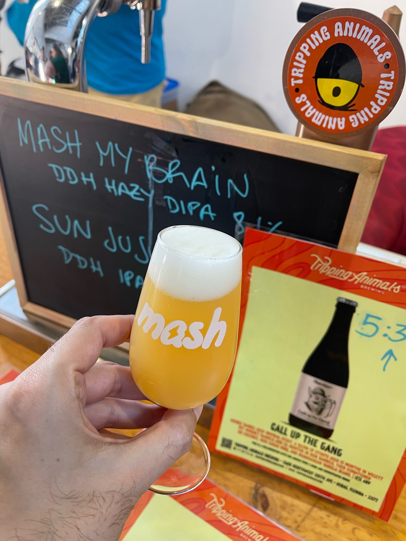 Mash My Brain, Tripping Animals Brewing Co.