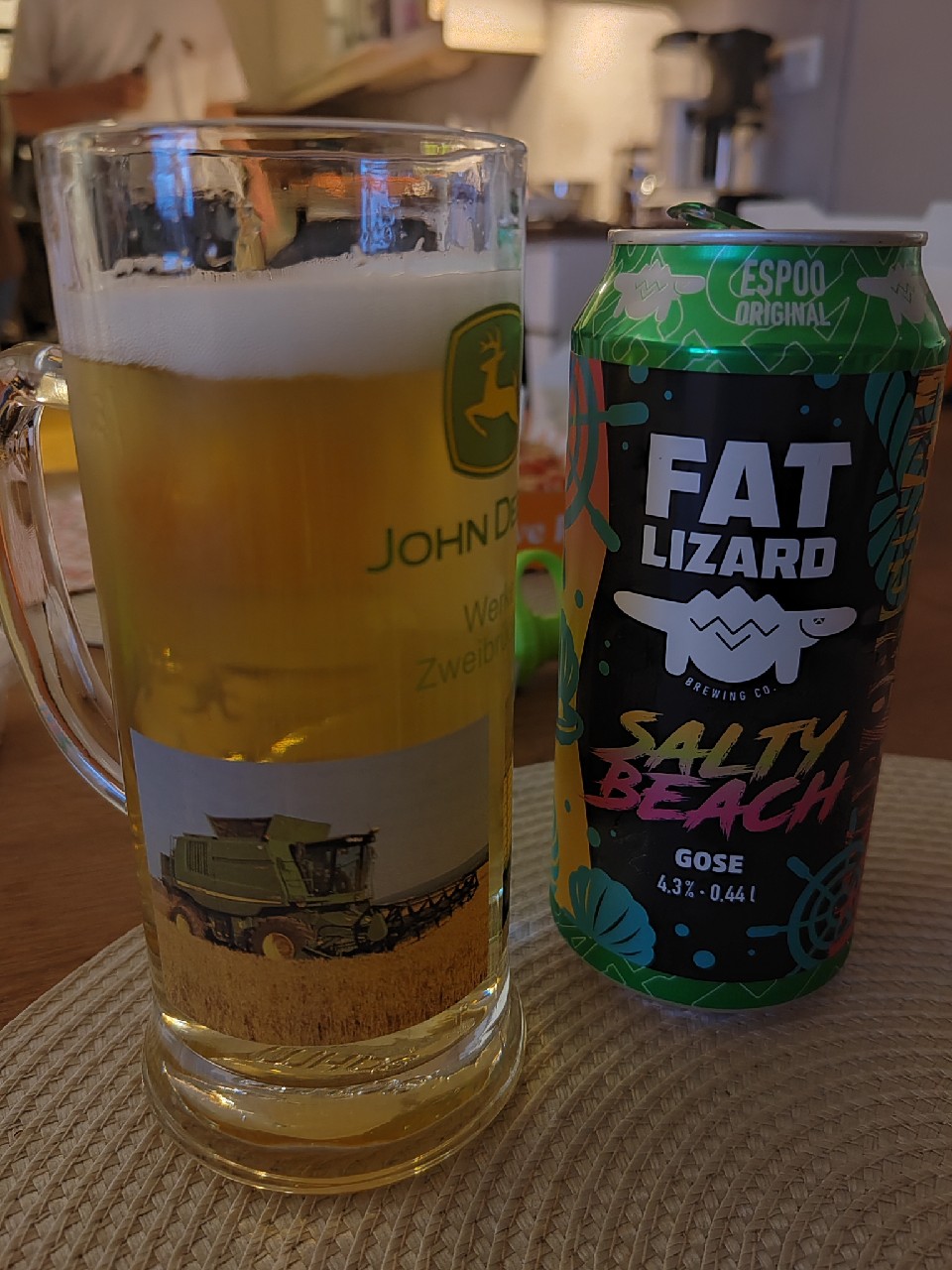 Salty Beach Gose, Fat Lizard Brewing Co.