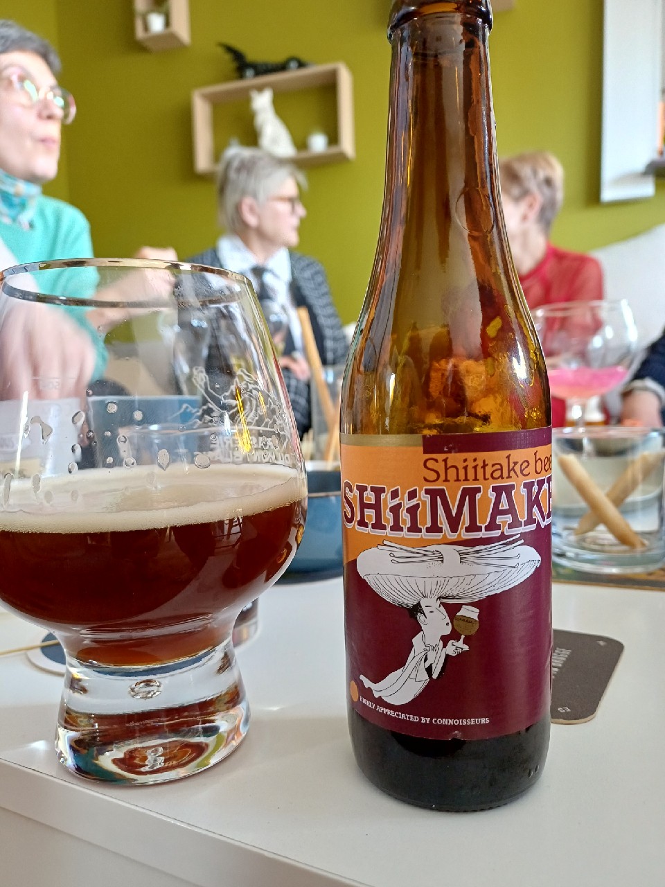 Shiitake Beer Shiimake, Mycelia