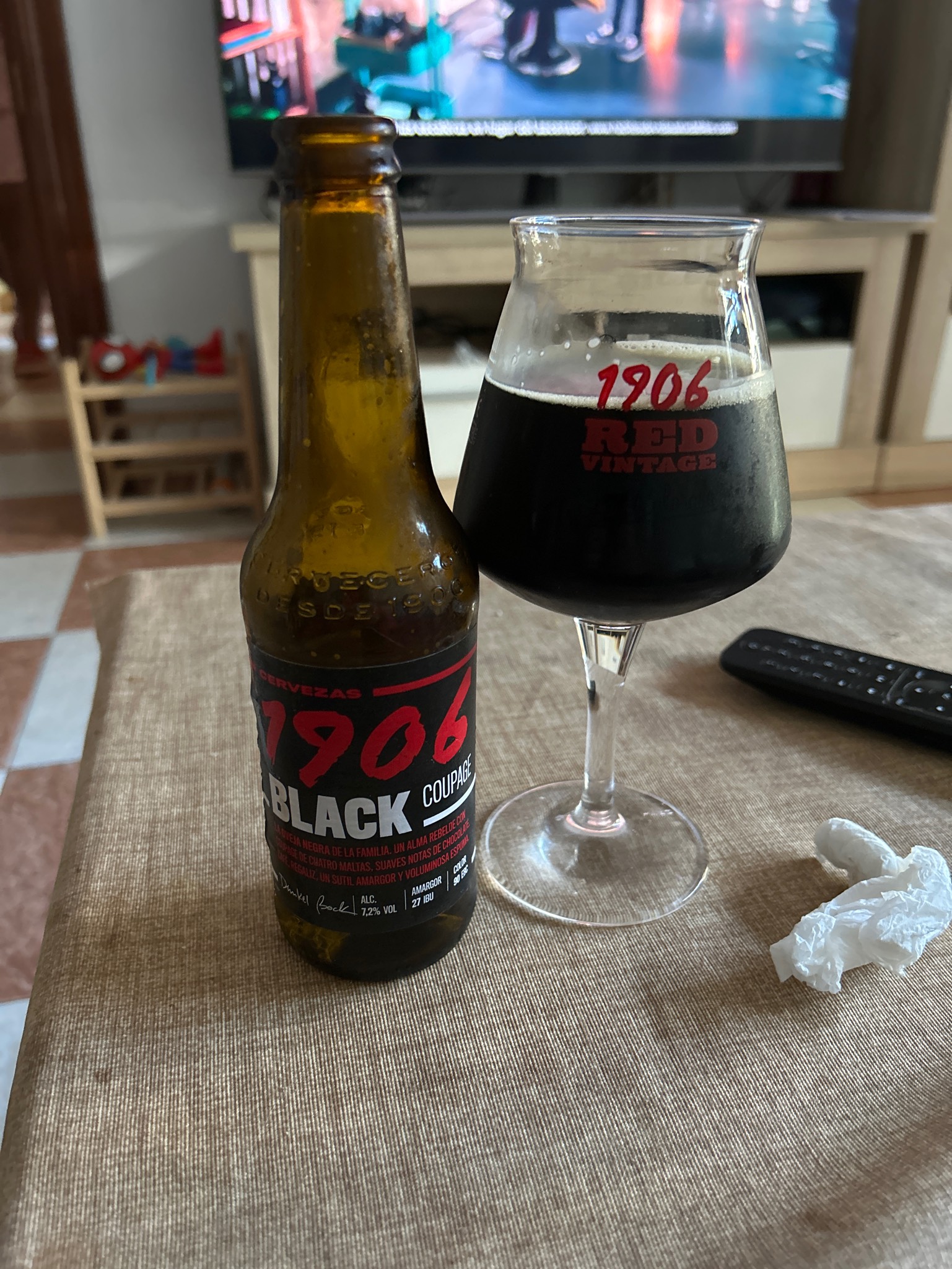 1906 Black Coupage, Spain