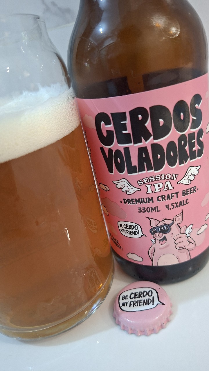 Cerdos Voladores Session IPA, Spain