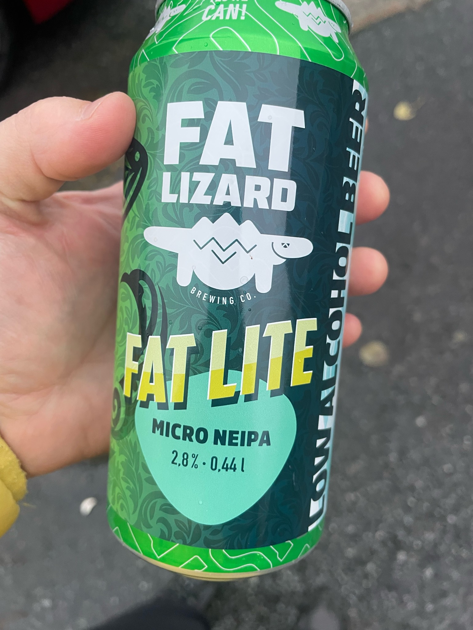 Fat Lite Micro NEIPA, Fat Lizard Brewing Co.