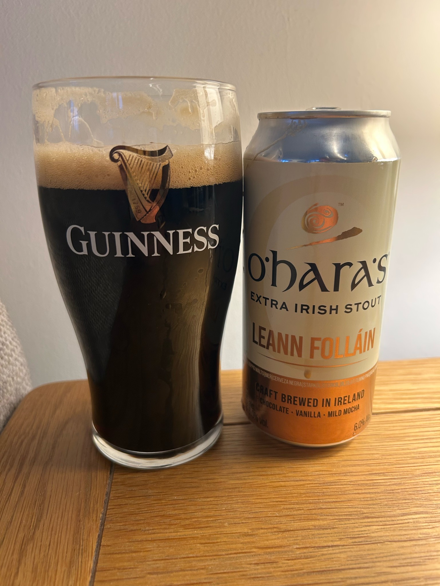 O'Hara's Leann Folláin, Ireland