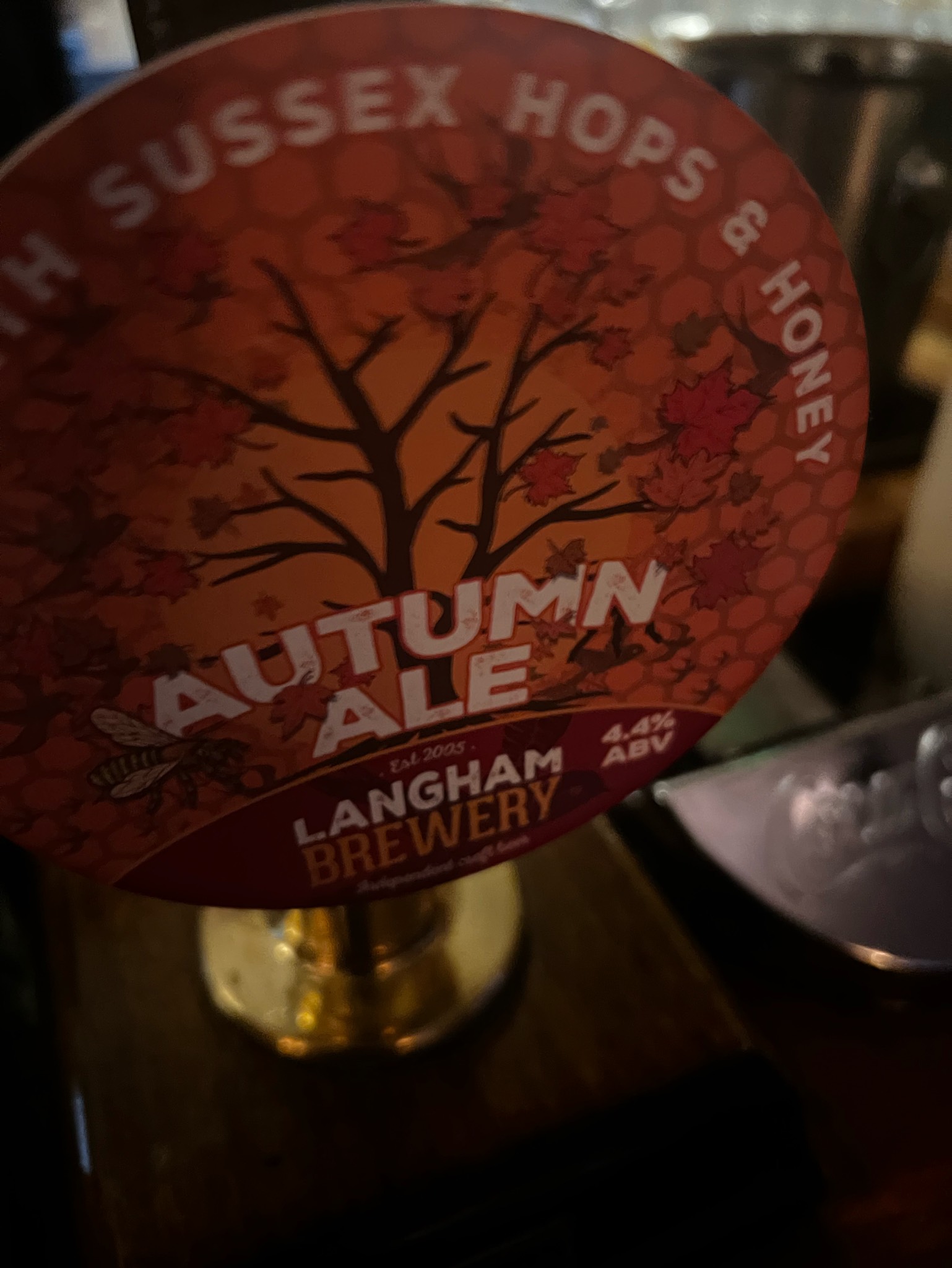 Autumn Ale, Langham Brewery