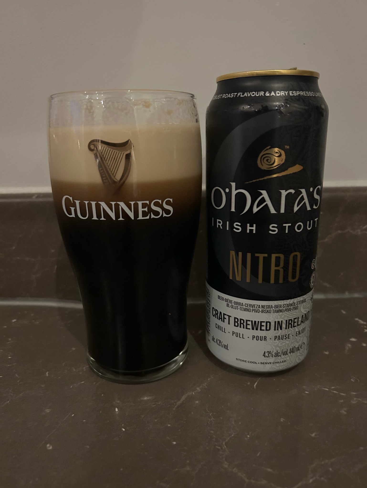 O'Hara's Irish Stout Nitro, Ireland