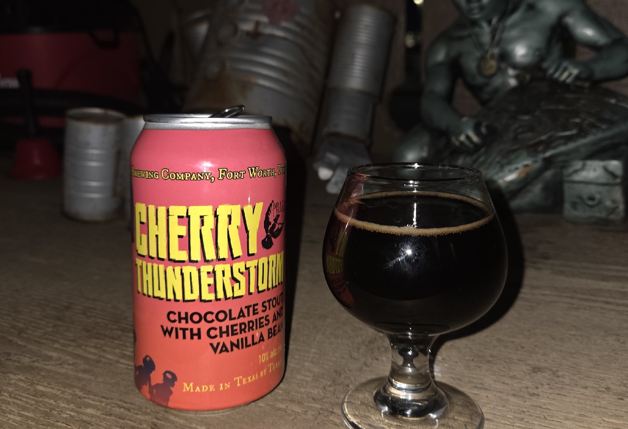 cherry thunderstorm stout, Martin House Brewing Company