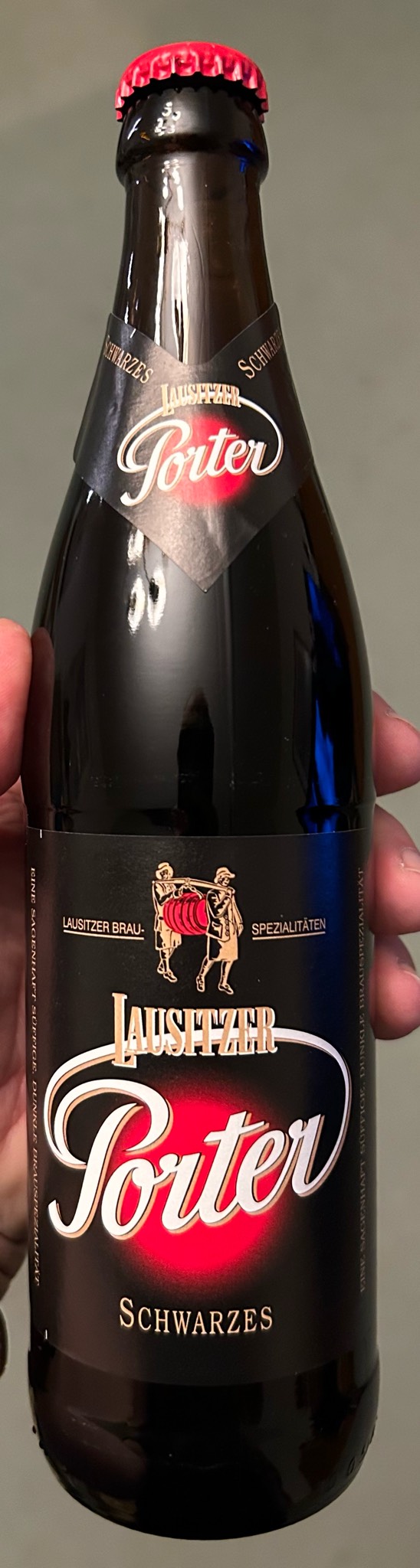 Bergquell Lausitzer Schwarzes Porter, Bergquell Brauerei Löbau