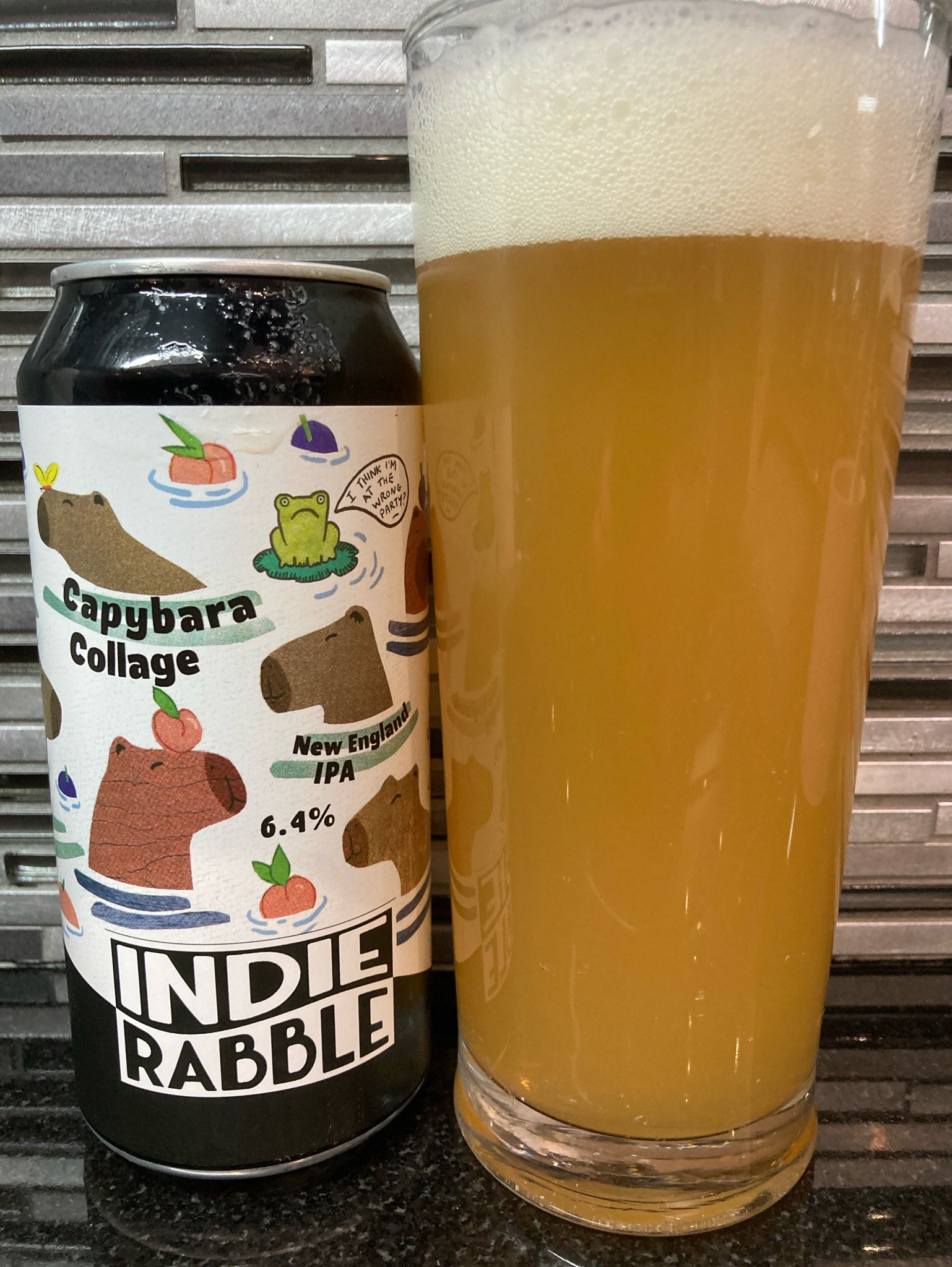 Capybara Collage, Indie Rabble Brewing Company