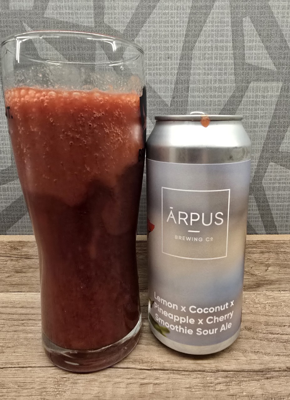 Lemon x Coconut x Pineapple x Cherry Smoothie Sour Ale, Latvia