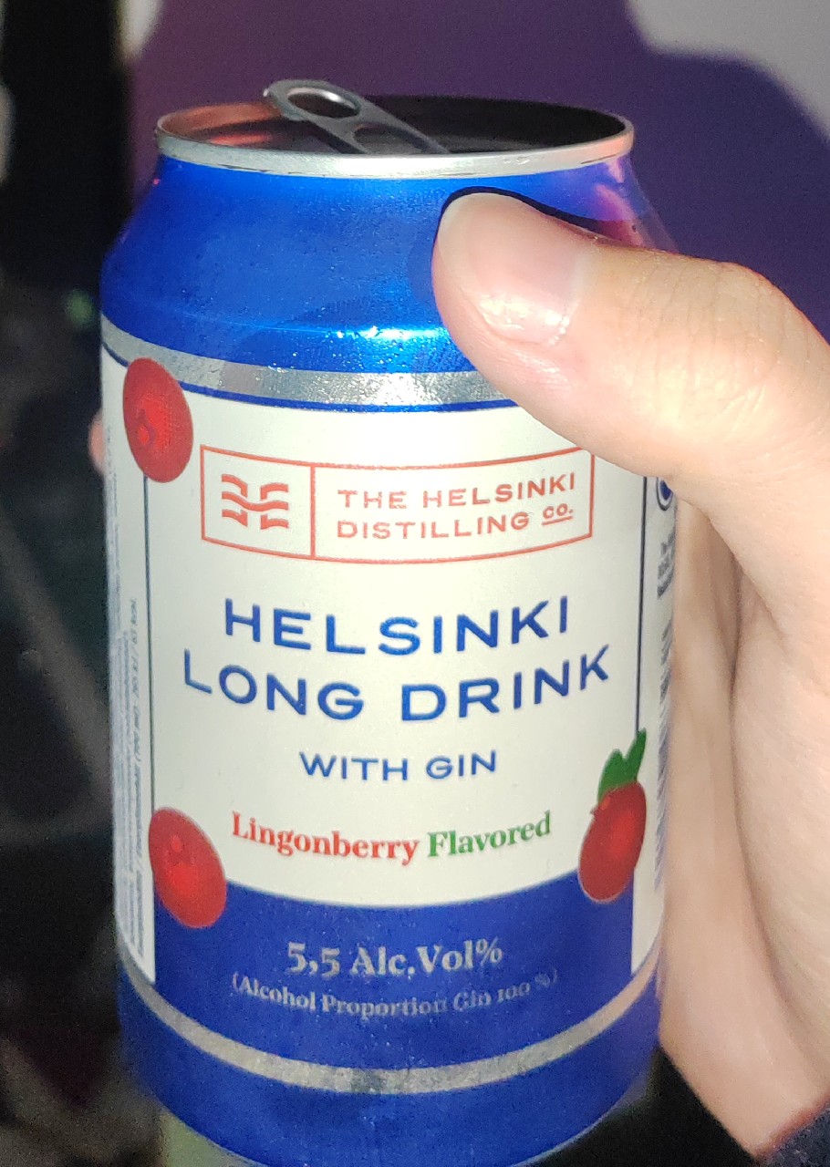 Helsinki Long Drink: Lingonberry, Finland