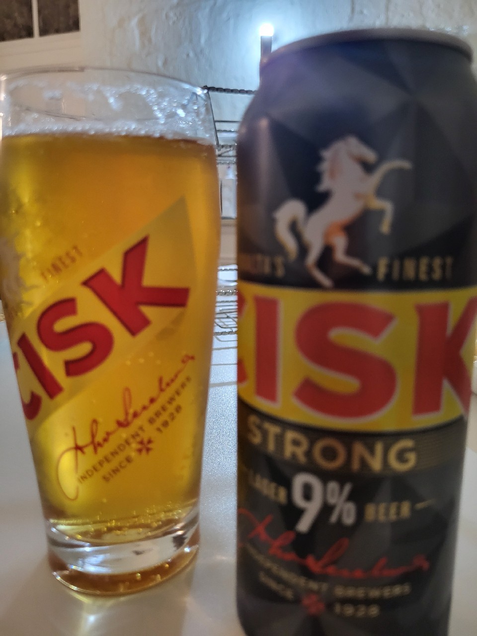 Cisk XS Extra Strong Lager Beer, Malta