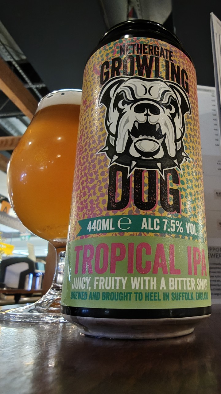 Growling Dog - Tropical IPA, Nethergate Brewery