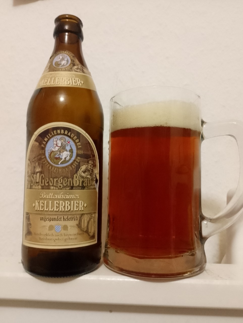 Buttenheimer Kellerbier, St. Georgen Bräu
