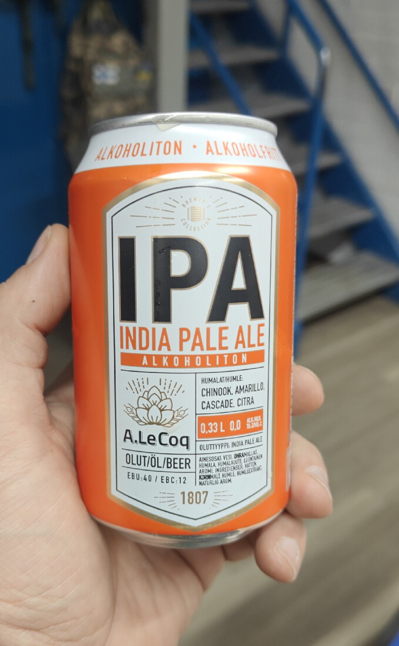 IPA Alkoholiton / Non-Alcoholic / Alkoholivaba, Estonia