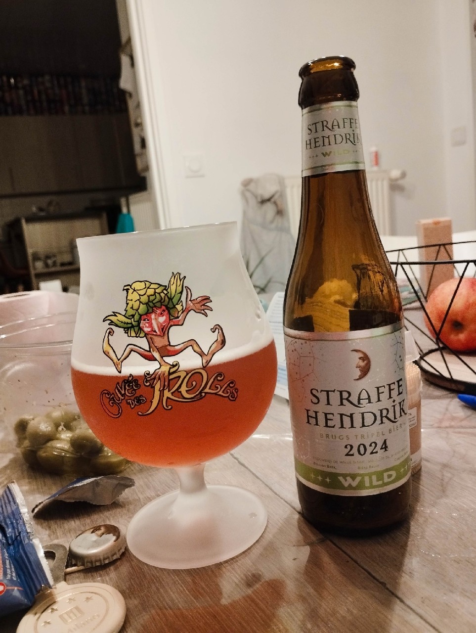 Straffe Hendrik Brugs Tripel Bier wild (2024), huisbrouwerij