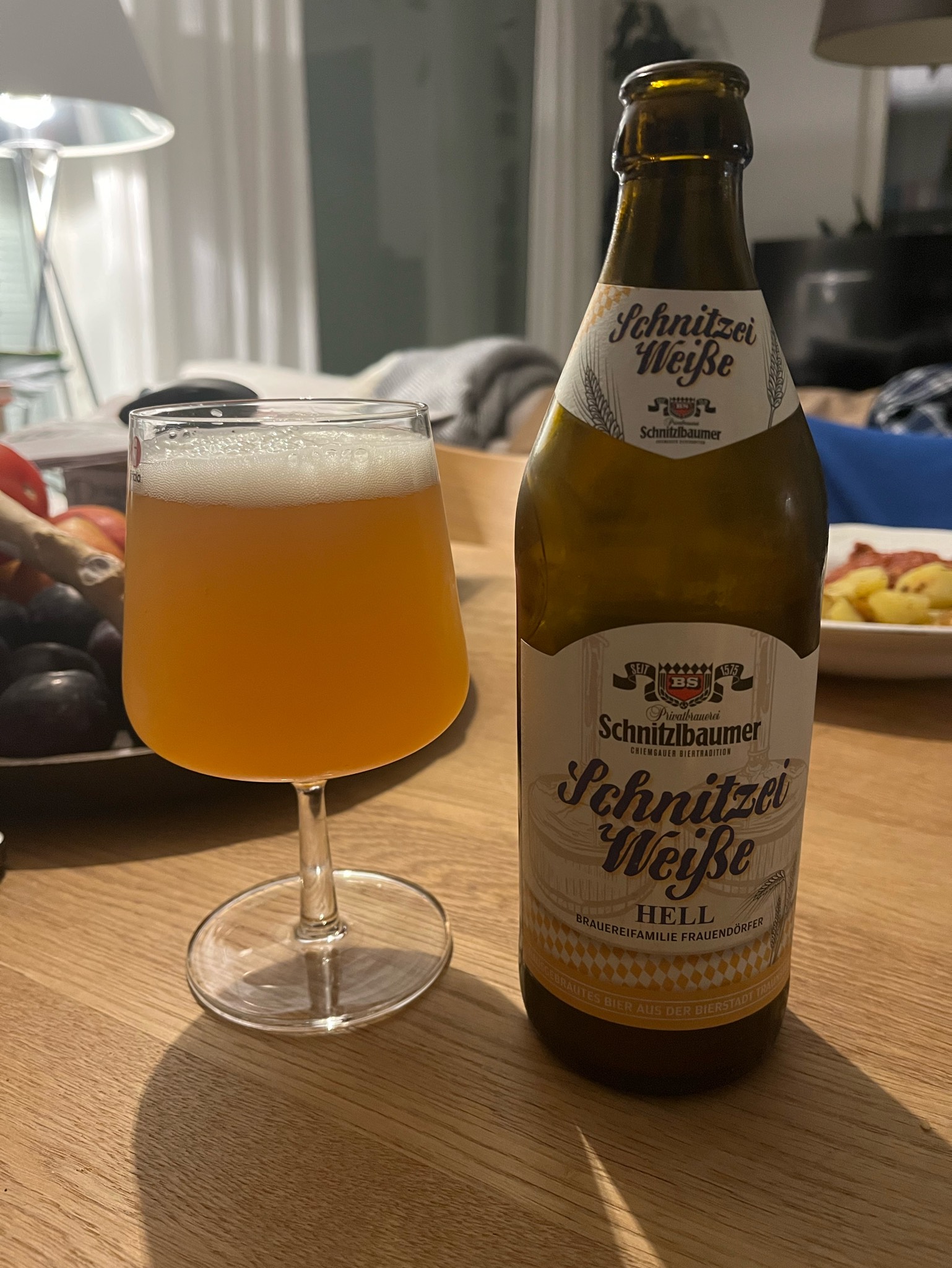 Schnitzei Weiße Hell, Privatbrauerei Schnitzlbaumer