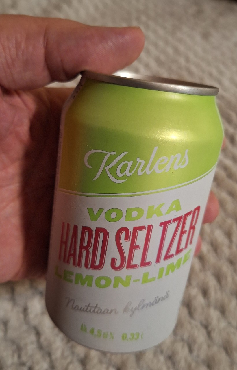 Karlens Hard Seltzer Vodka Lemon-lime, Finland