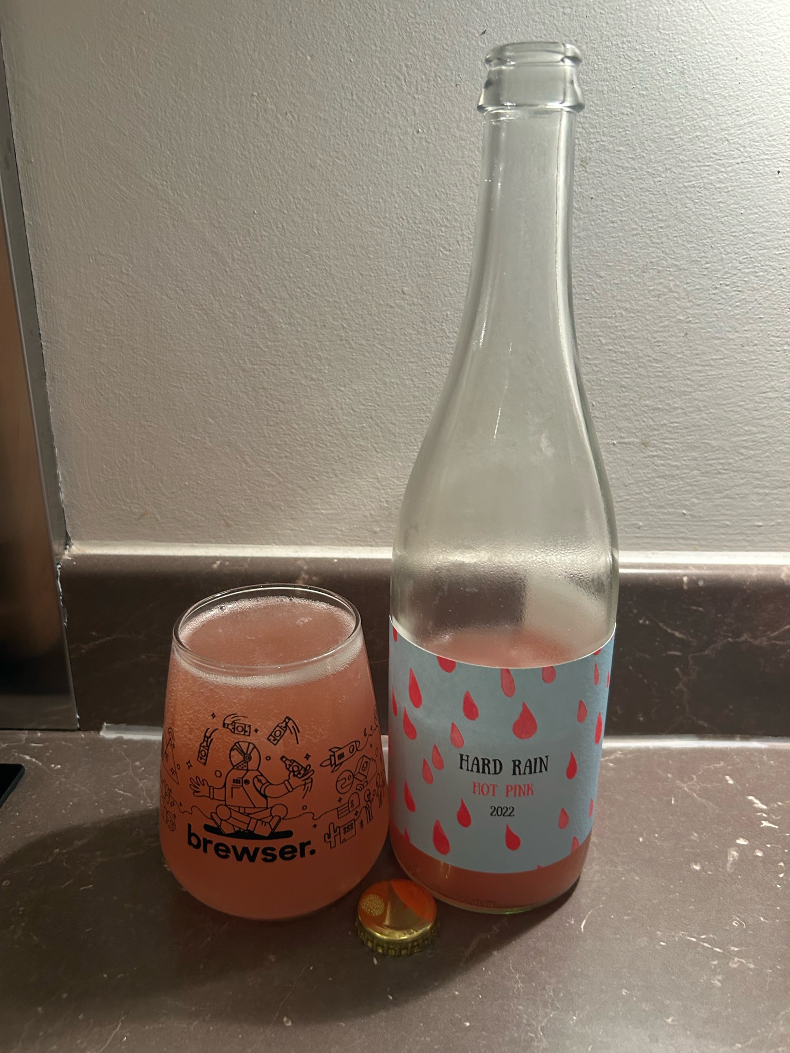 Hard Rain: Hot Pink, Little Pomona