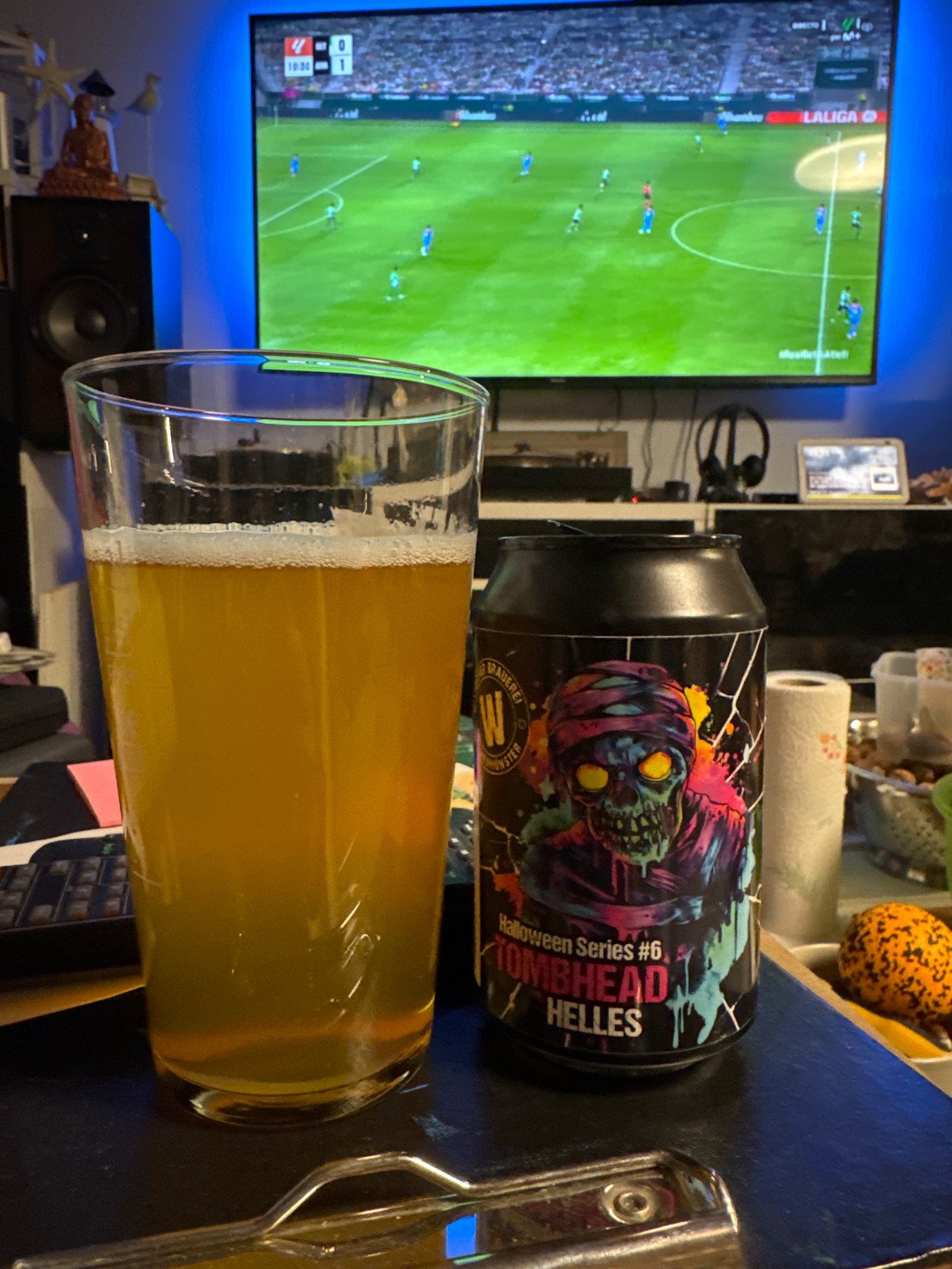 tombhead helles halloween series #6, Wittorfer Brauerei