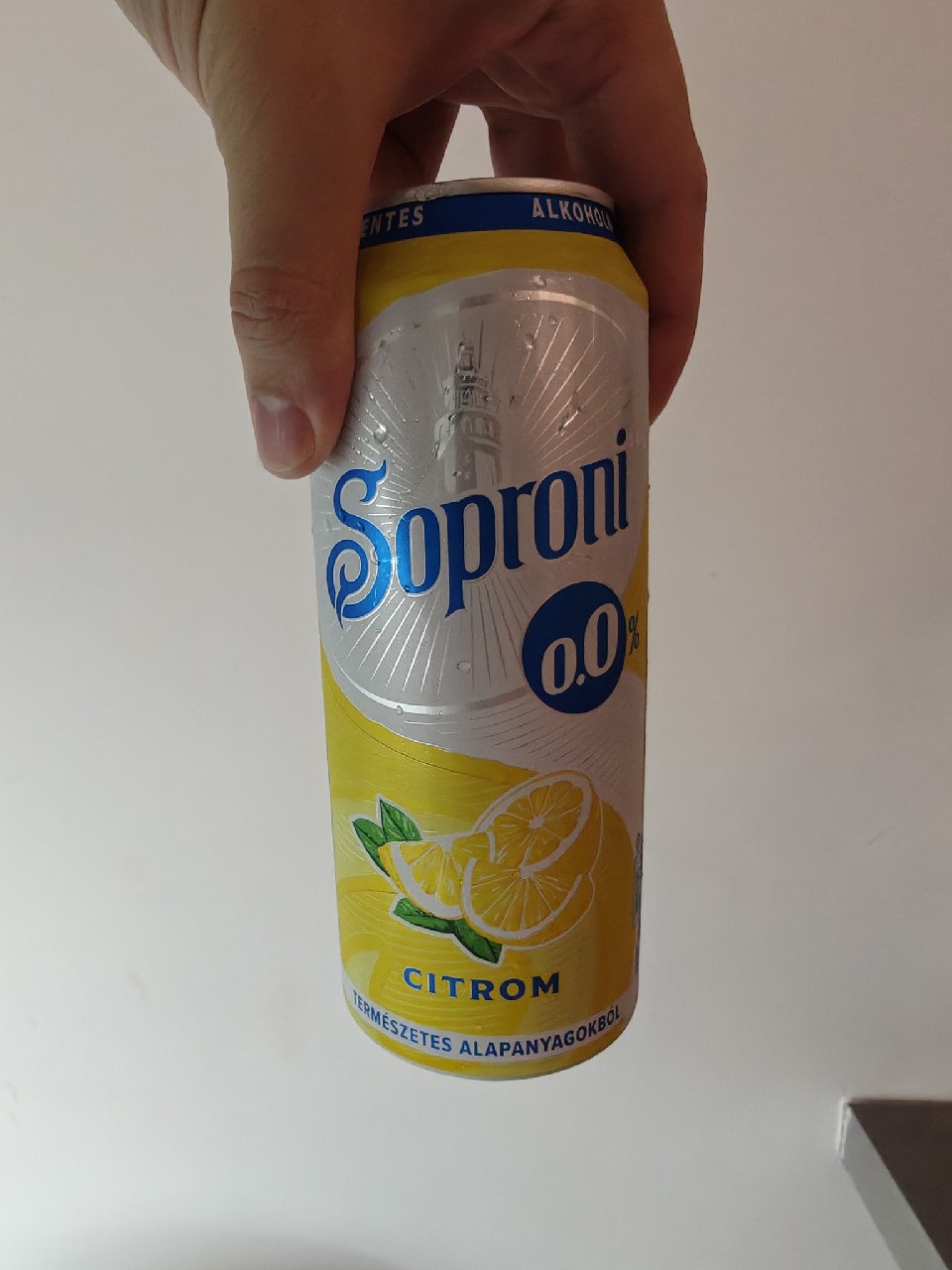 Soproni Radler 0.0% Citrom, Soprony Brewery (Heineken Hungária)