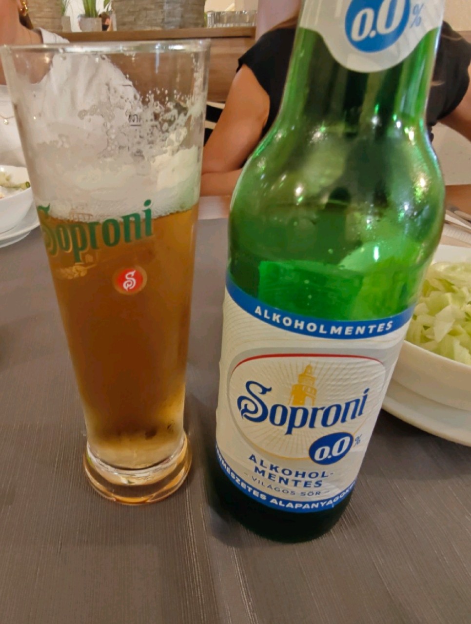 Soproni 0.0% Alkohol Mentes, Soprony Brewery (Heineken Hungária)