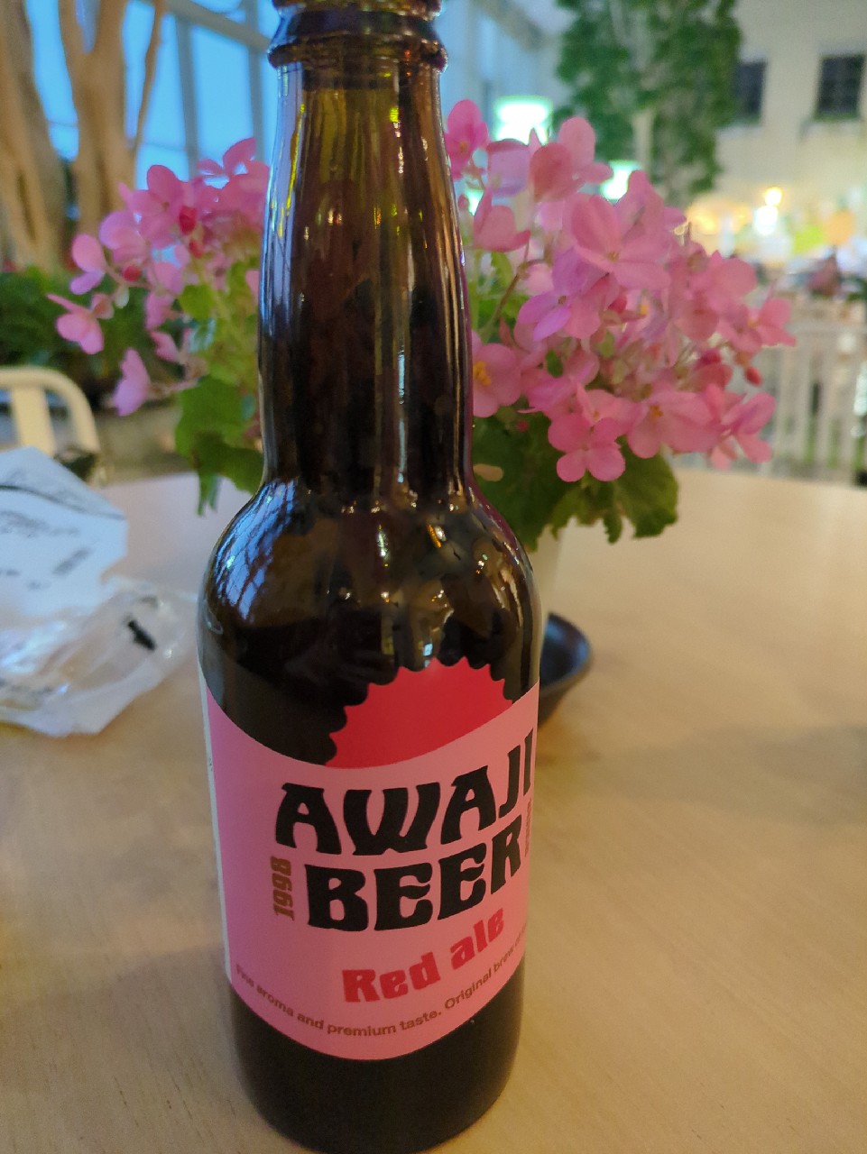awaji beer Red Ale, Awaji beer
