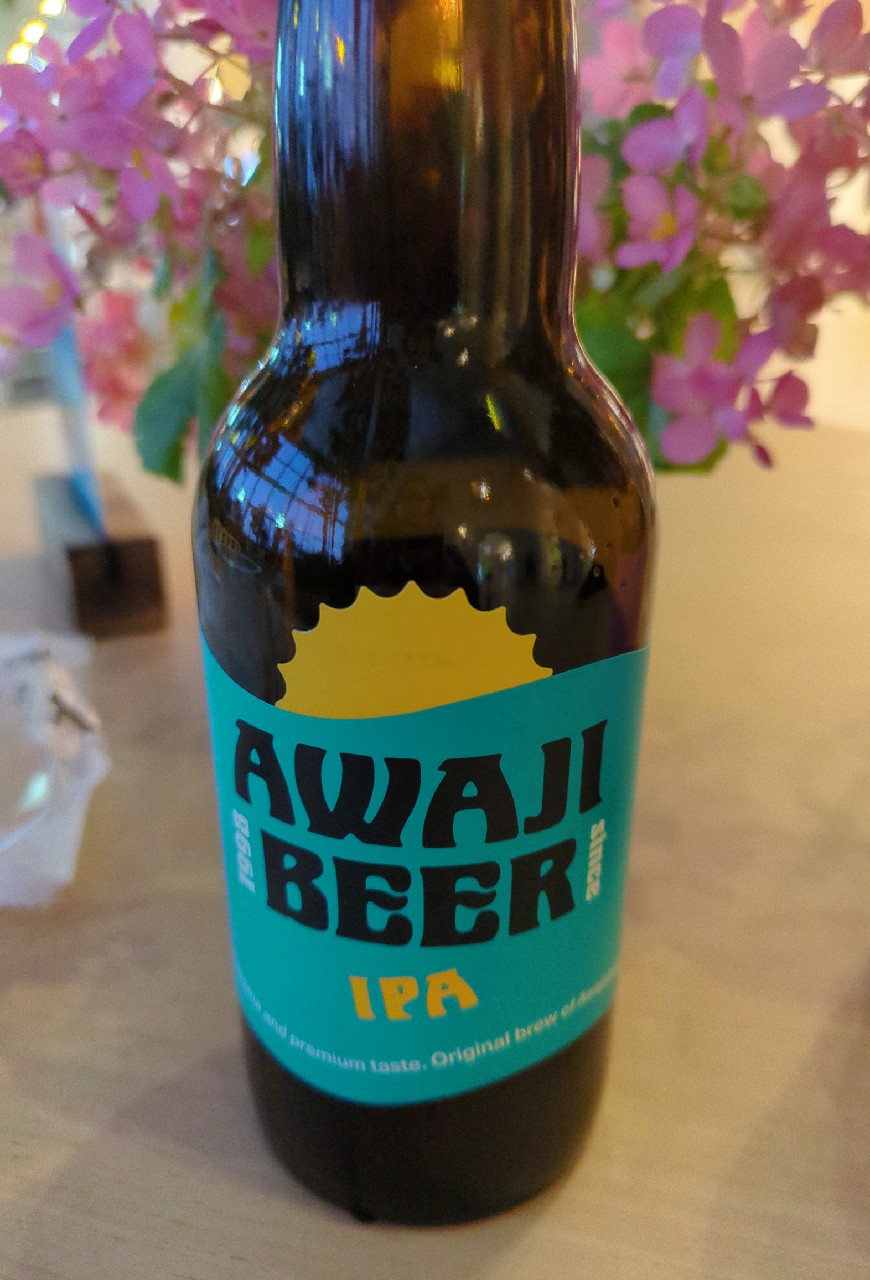 awaji beer ipa, Japan