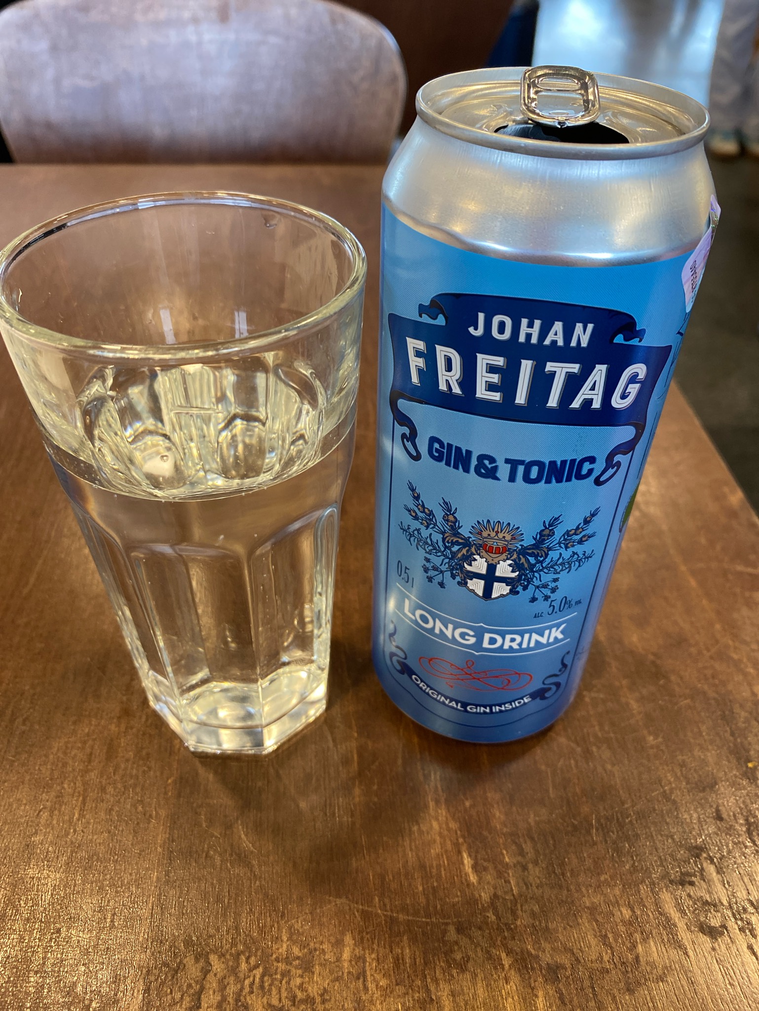 johan freitag gin, Latvia
