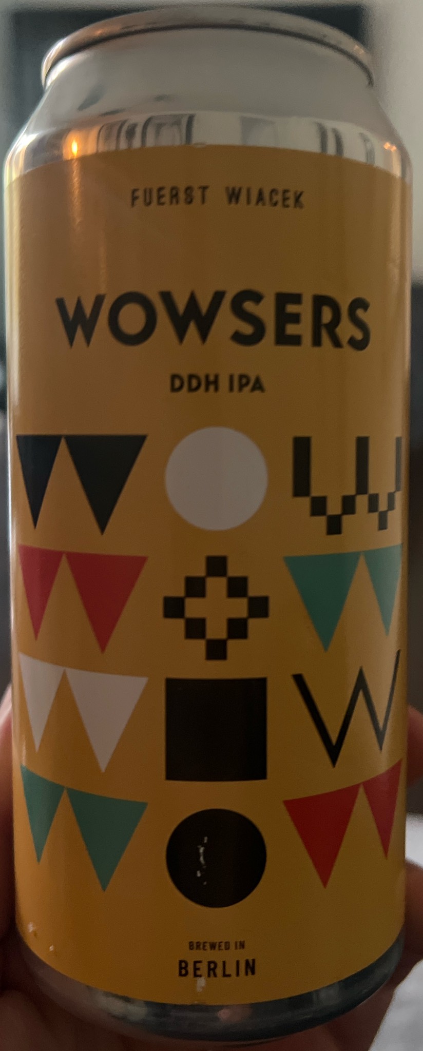 Wowsers DDH IPA, Fuerst Wiacek Berlin