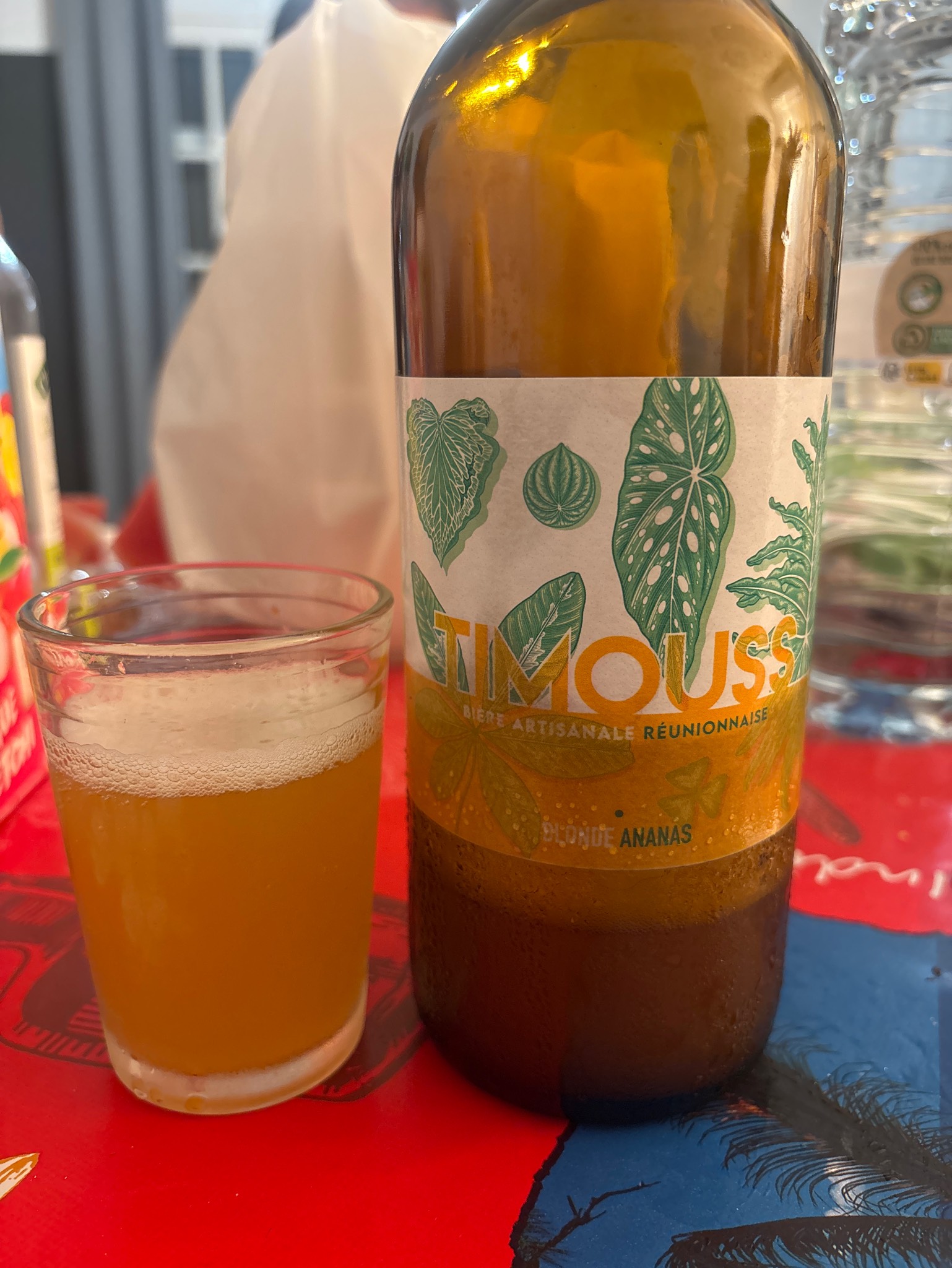 Timouss Blonde Ananas, Timouss - Brasserie De L'Ouest Réunion