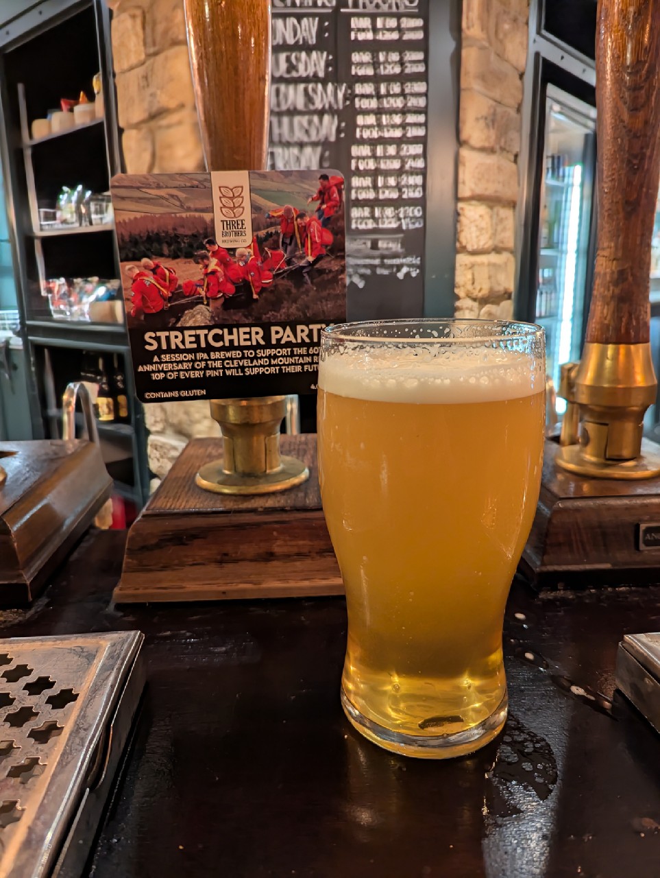 Stretcher Party, Three Brothers Brewing Co