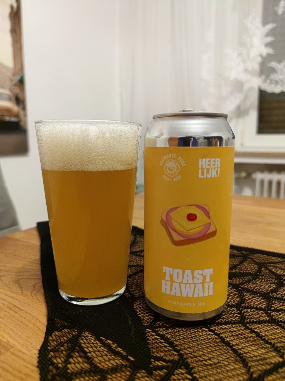 toast hawaii, Schwarze Rose