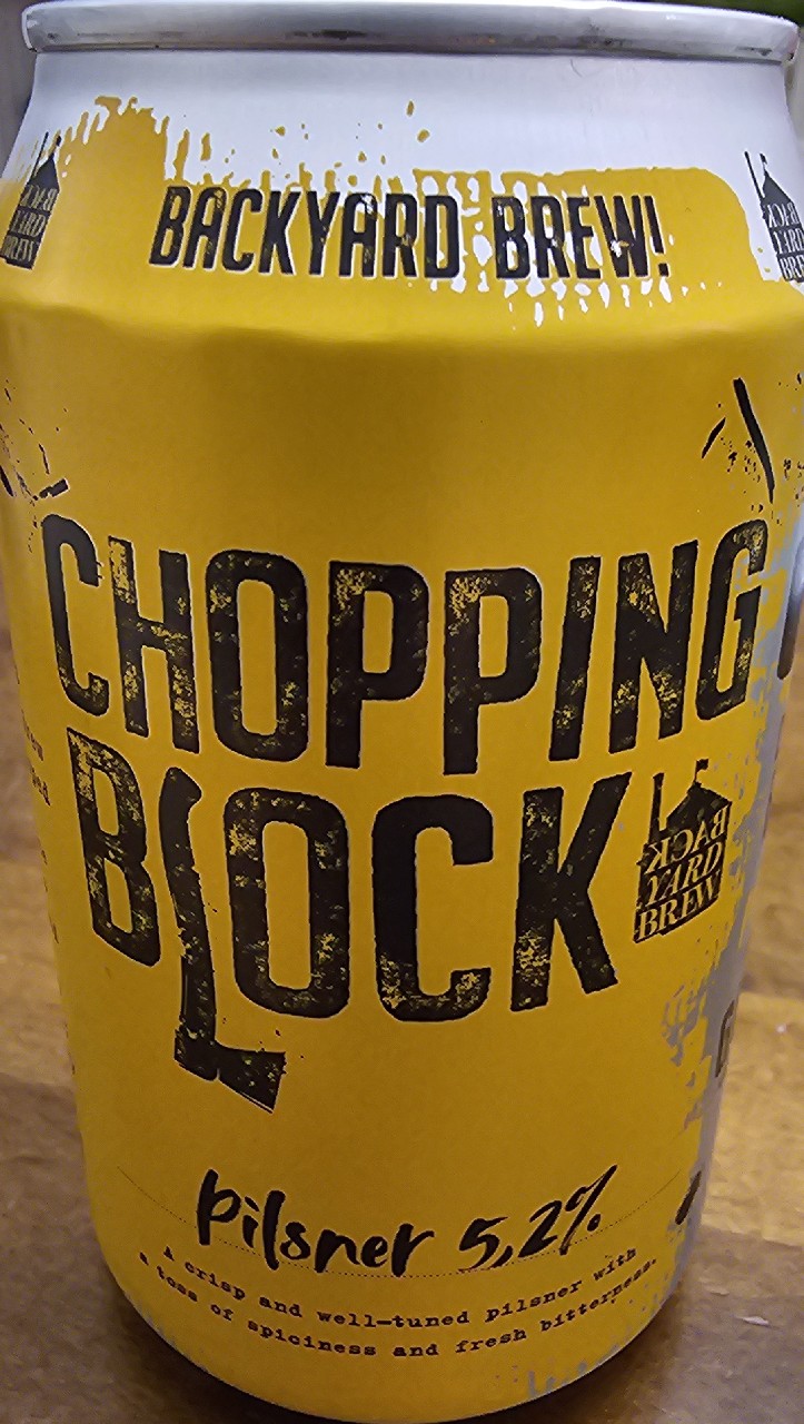 Chopping Block, Backyard Brewery (Carlsberg)