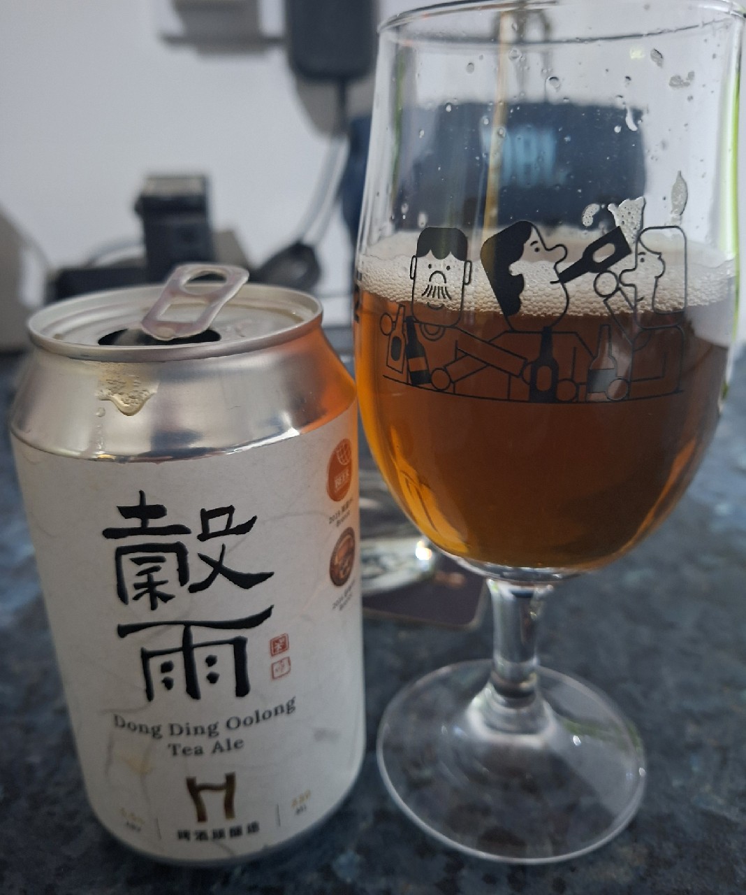 Dong Ding Oolong Tea Ale, Taiwan Head Brewers Brewing Co.