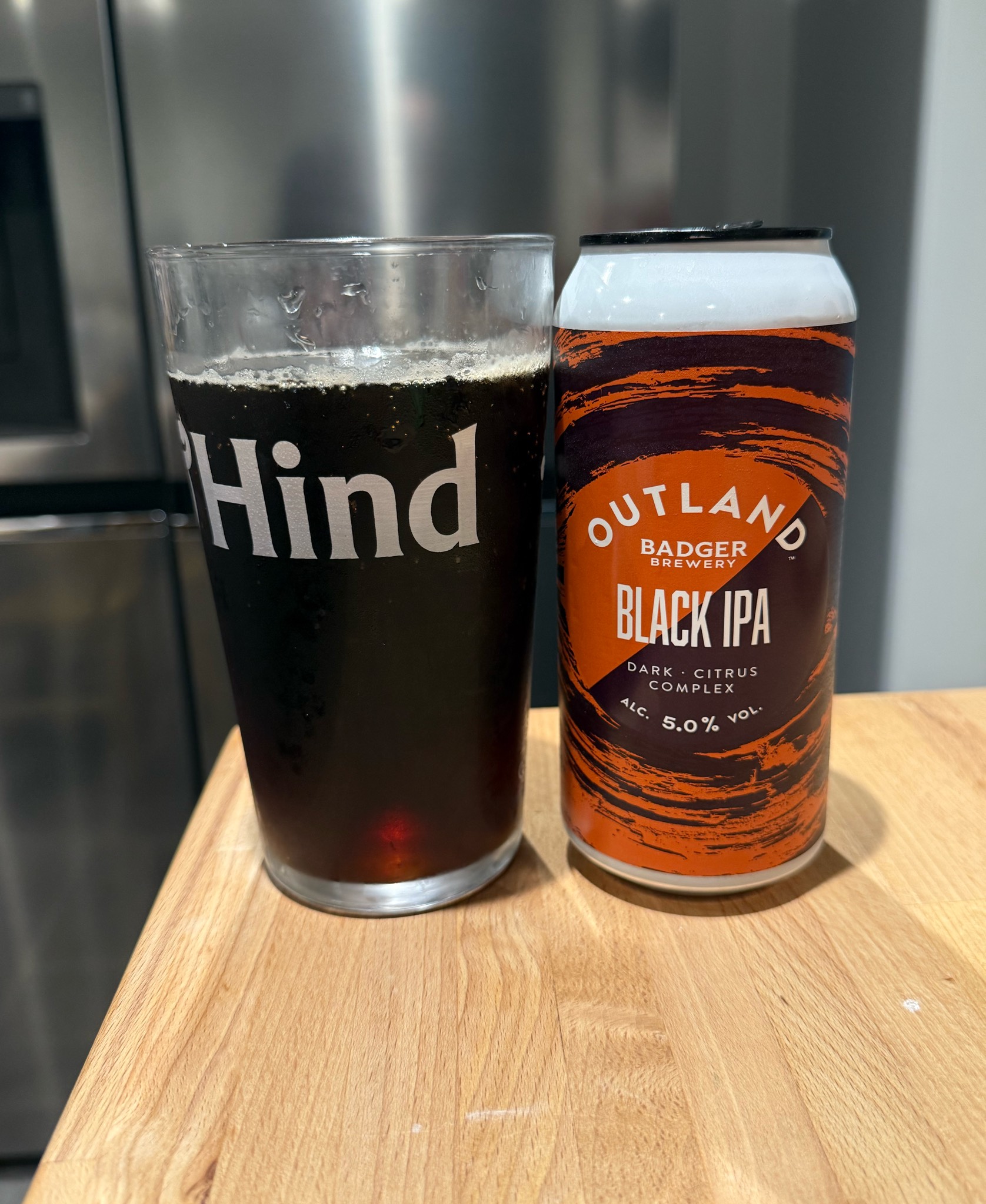 Outland black IPA, England