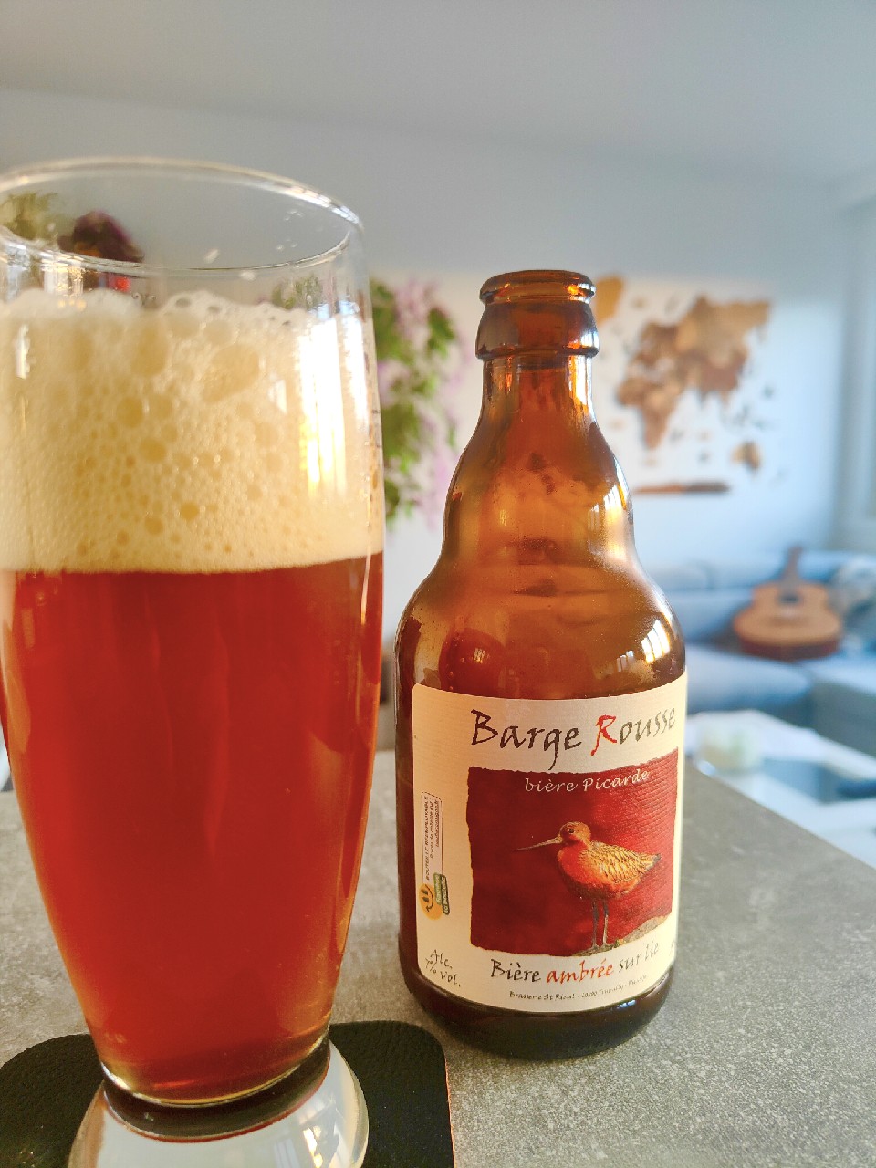 Barge Rousse, Brasserie St Rieul