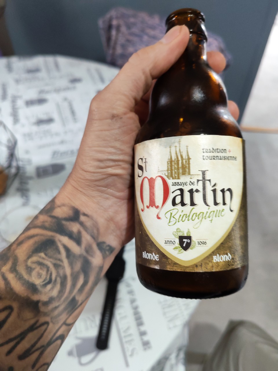 Abbaye De Saint-Martin Blonde, Brasserie de Brunehaut